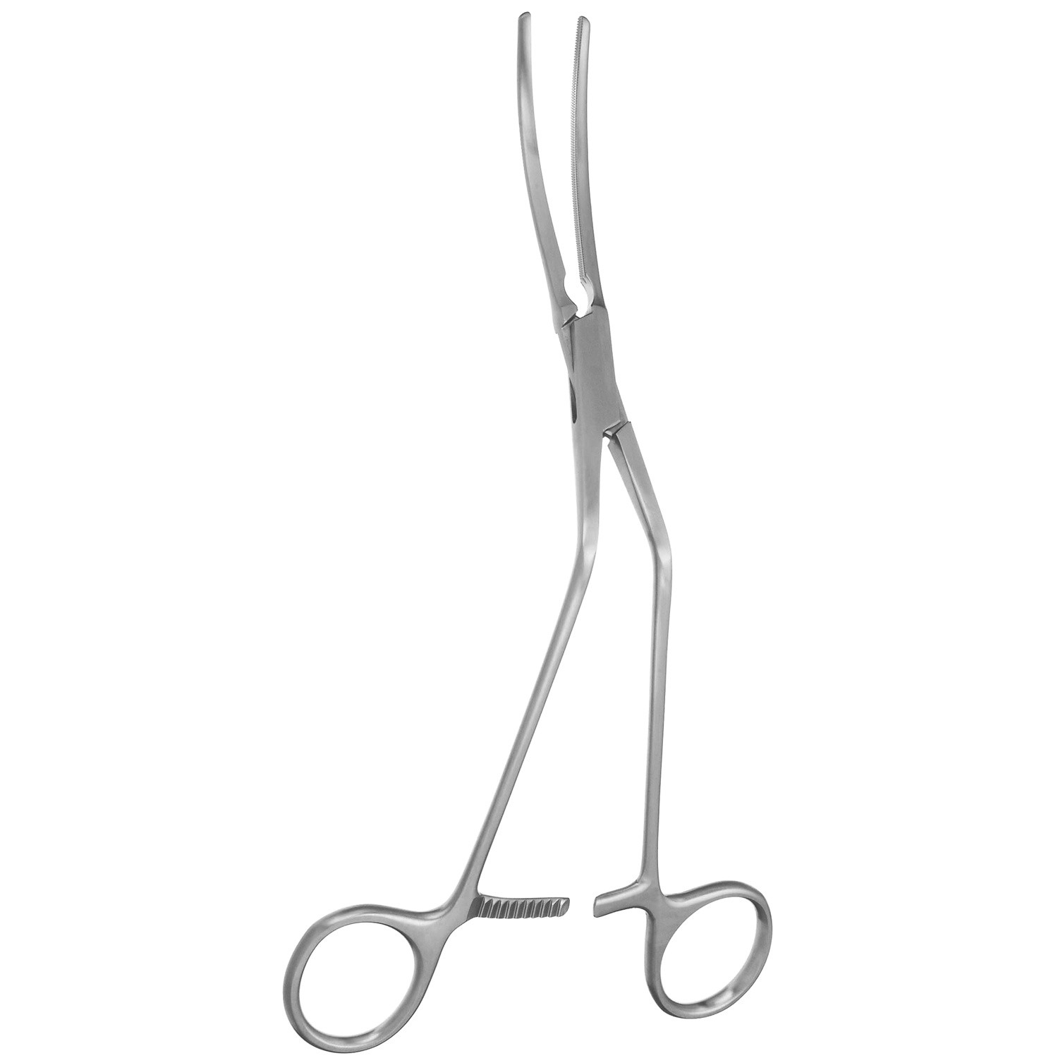 Wylie Hypogastric Clamp, Angled Shanks, Curved Jaws, 9 1/2" (24.0 Cm)
